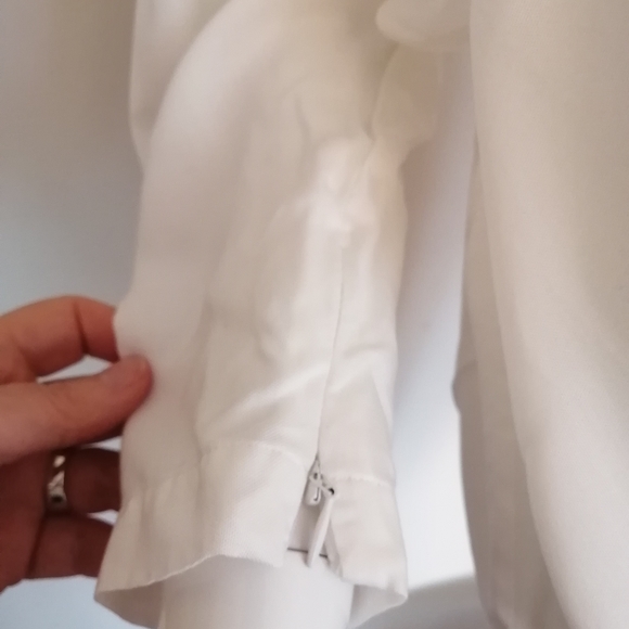 IRO Off-White Knot-Front Blouse - Picture 6 of 8